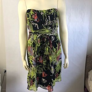 Nanette Lepore Tropical Print Dress